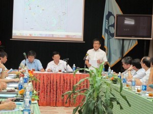 Chủ tịch UBNDTP Hà Nội kiểm tra công tác triển khai kế hoạch cấp nước 2013