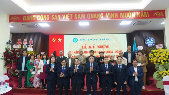 Công ty Nước sạch Hà Nội tổ chức Lễ kỷ niệm 131 năm Ngành nước Hà Nội và 71 năm ngày truyền thống Công ty 25/10/2025